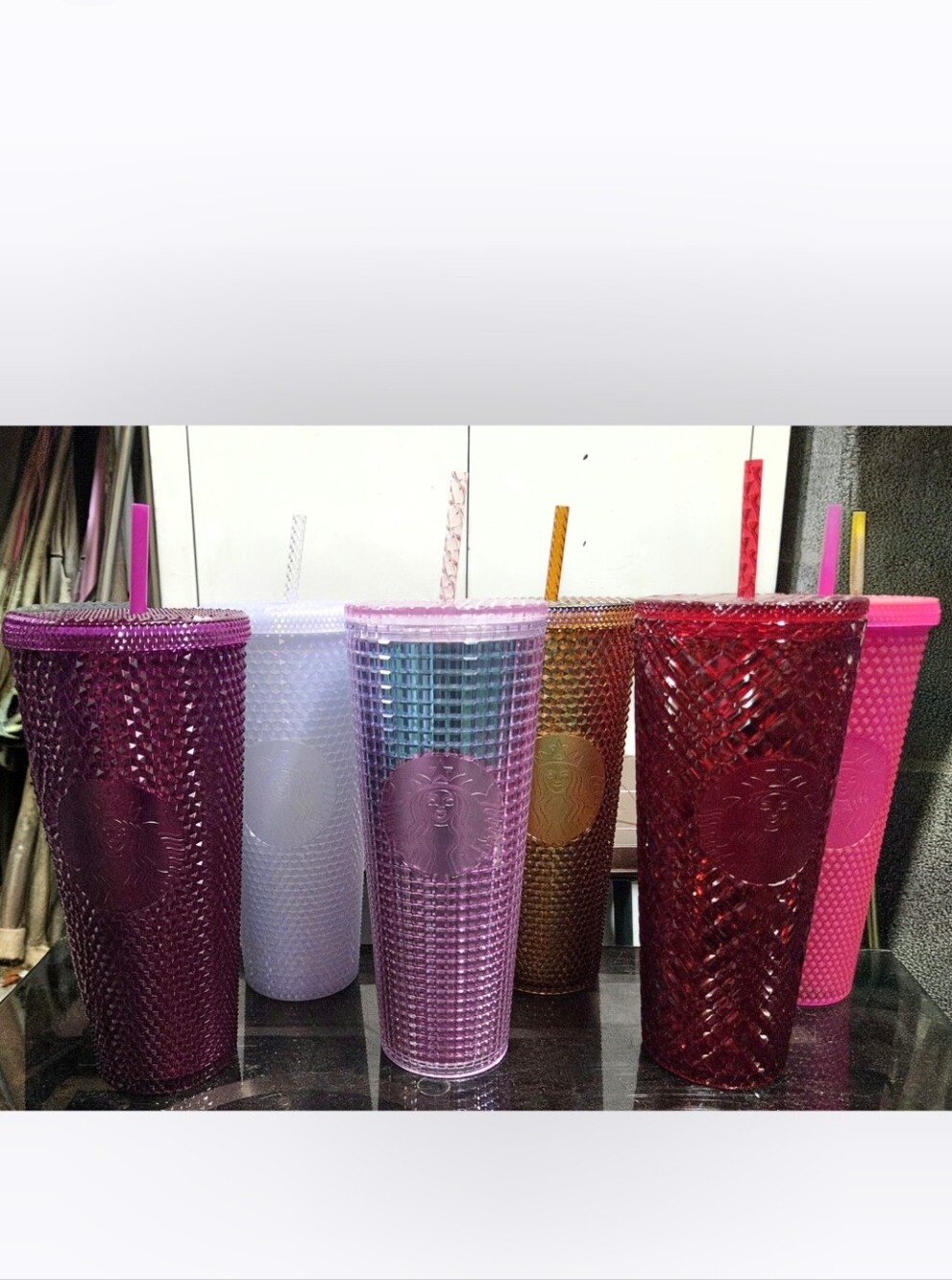 Lot Of 6 Starbucks Venti Cups